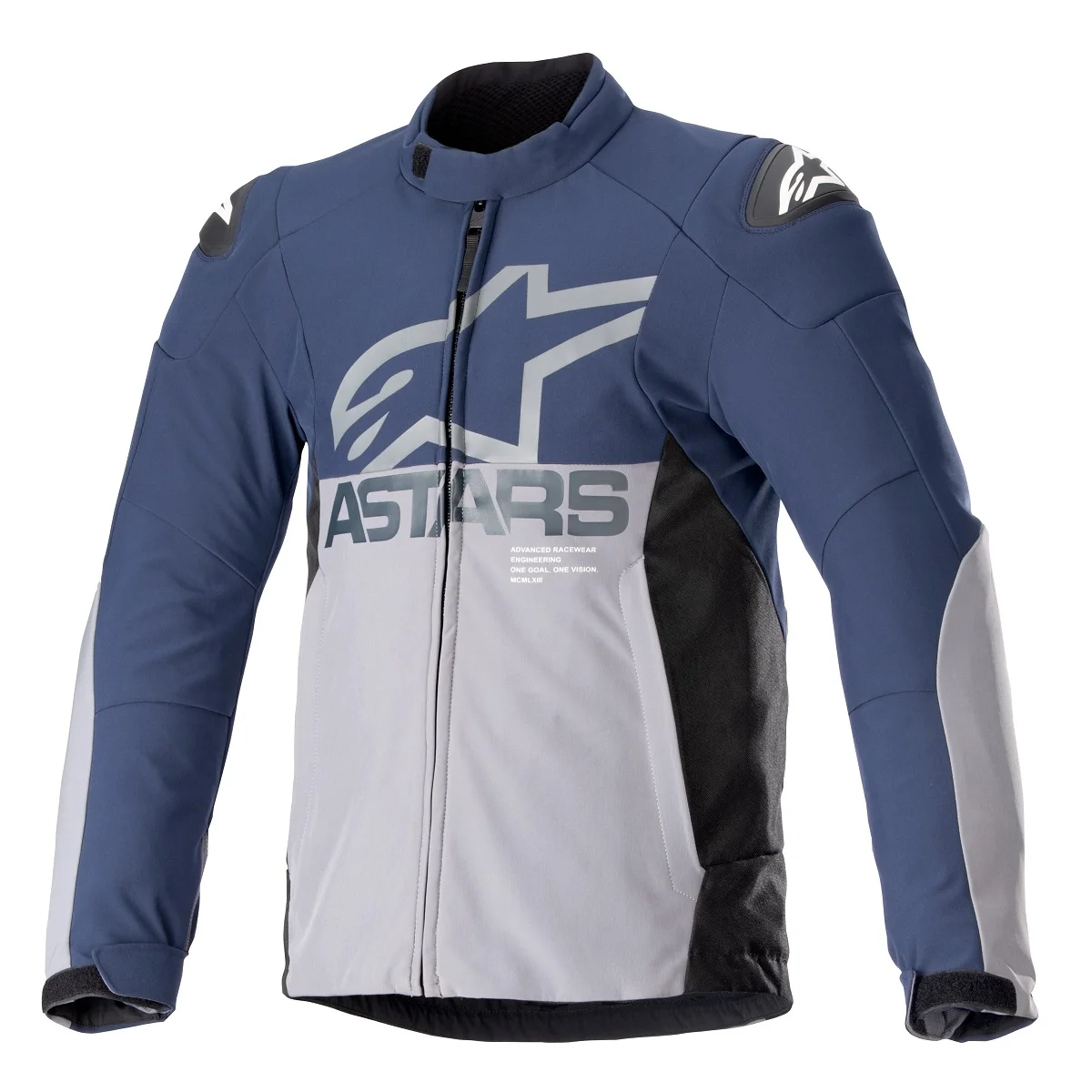 マロメア Jaqueta Alpinestars Masculina SMX WP Azul Marinho/Cinza Escuro